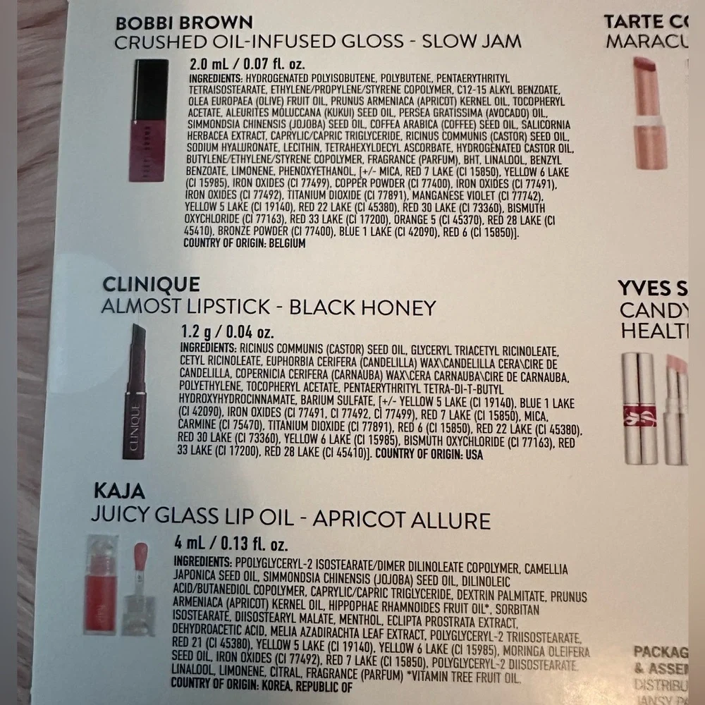 5-Pc. Lip Essentials Set all new
